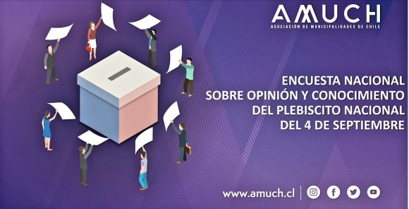 Encuesta AMUCH:   PRINCIPALES PREOCUPACIONES PARA EL DÍA DEL PLEBISCITO SON LARGAS FILAS Y/O TACOS Y LA FRECUENCIA DEL TRANSPORTE PÚBLICO
