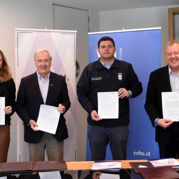 AMUCH FIRMÓ CONVENIO DE COLABORACIÓN CON LA CÁMARA CHILENA DE LA CONSTRUCCIÓN