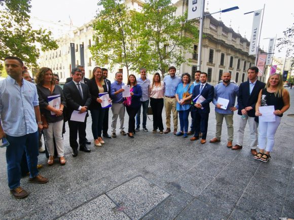 Diputados de la Bancada Municipal, junto a alcaldes AMUCH y organizaciones sociales solicitan al Gobierno dar urgencia a propuestas que dan mayor protección y atribuciones a inspectores municipales