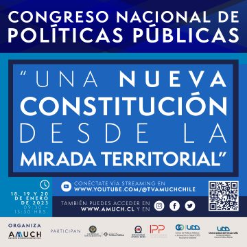 AMUCH organiza congreso online de políticas públicas junto a Universidades Del Desarrollo, San Sebastián y Andrés Bello
