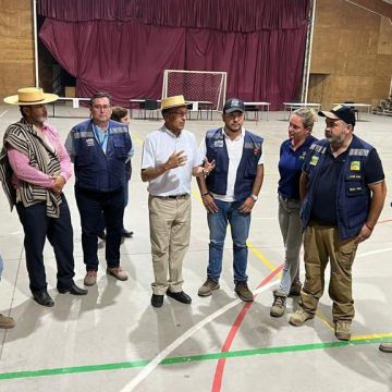 AMUCH visita Chillán para la entrega de ayuda en las zonas afectadas por incendios