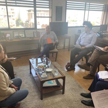 Alcaldes AMUCH se reúnen con ministro Ávila para plantear 7 principales problemas que enfrenta la educación municipal