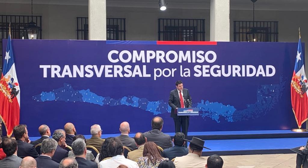 Palabras Presidente de la AMUCH en la firma del Acuerdo Transversal por la Seguridad