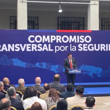 Palabras Presidente de la AMUCH en la firma del Acuerdo Transversal por la Seguridad