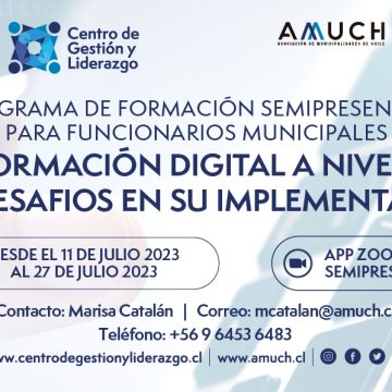 Nuevo Curso de Transformación Digital: Los desafíos en su implementación a nivel local