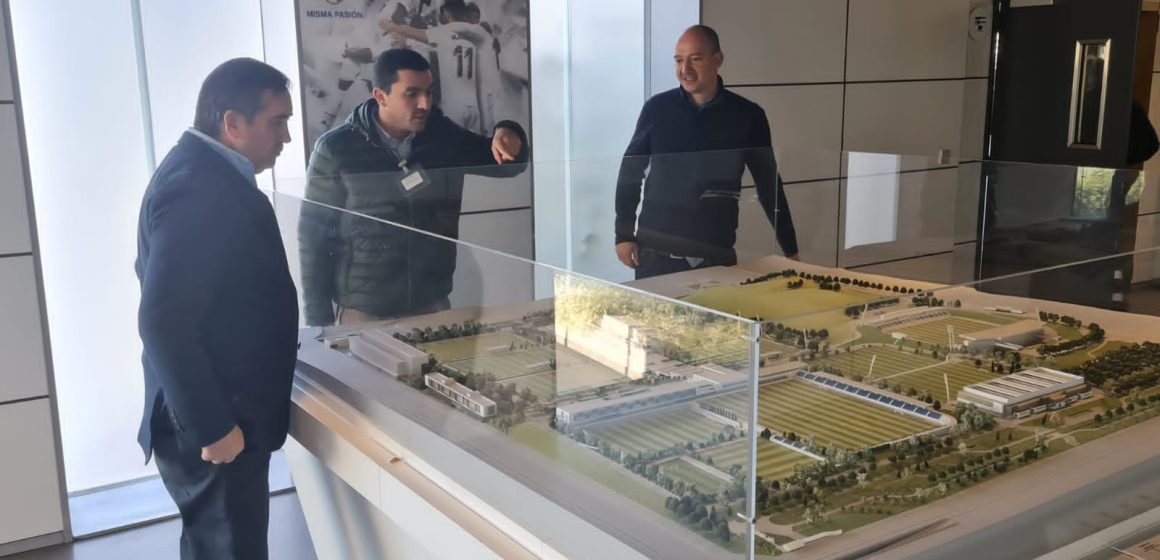 Visita de AMUCH a la Ciudad Deportiva del Real Madrid en España