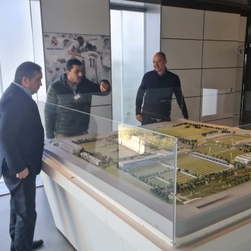 Visita de AMUCH a la Ciudad Deportiva del Real Madrid en España