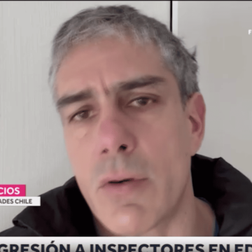 Violenta agresión a inspectores en edificio