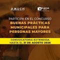 AMUCH y FLACSO Chile extienden plazo de postulación para concurso nacional de buenas prácticas municipales en personas mayores