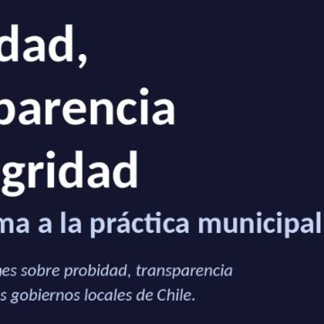 Nuevo Cuadernillo del Observatorio de Integridad Local AMUCH
